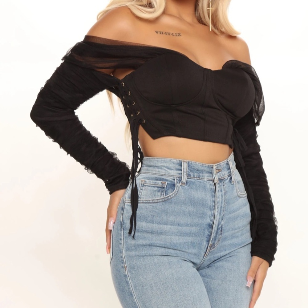 Heaven Awaits Ruched top
